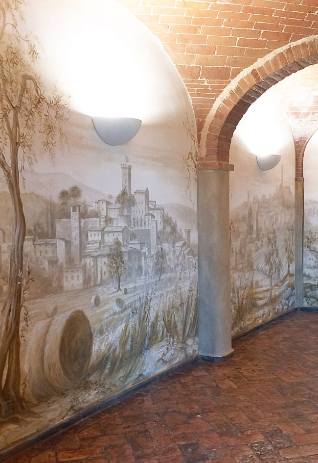maurizio magretti trompe l'oeil monocromatico