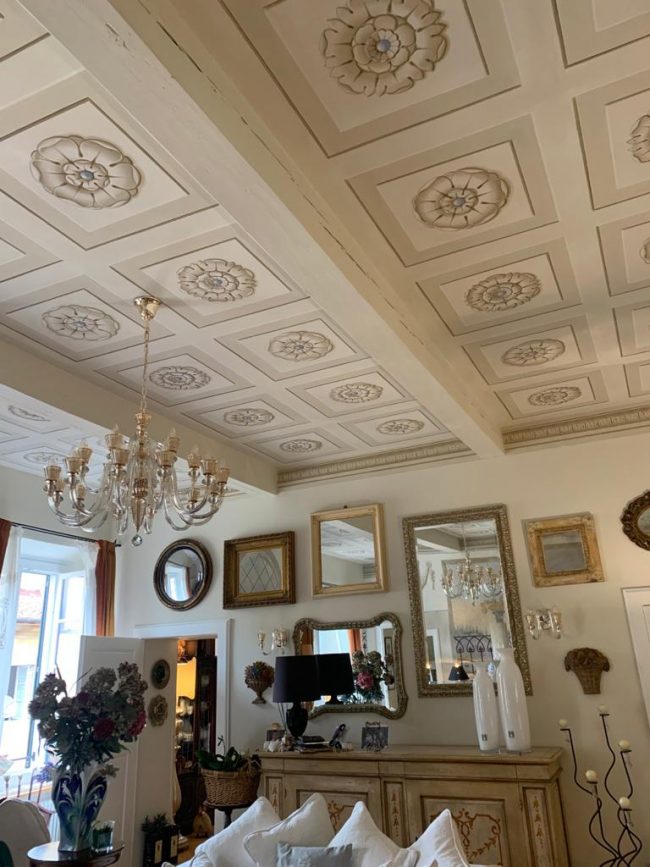 maurizio magretti pittore decorazioni classiche soffitto