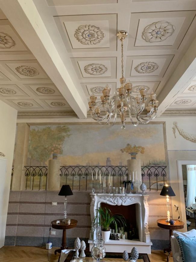 maurizio magretti pittore decorazioni classiche soffitto