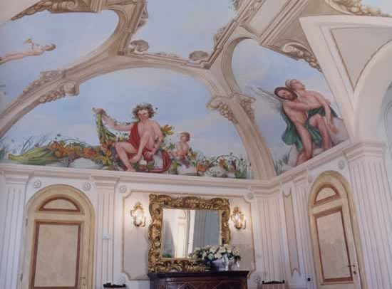 4 Stagioni - affresco - Villa San Marco